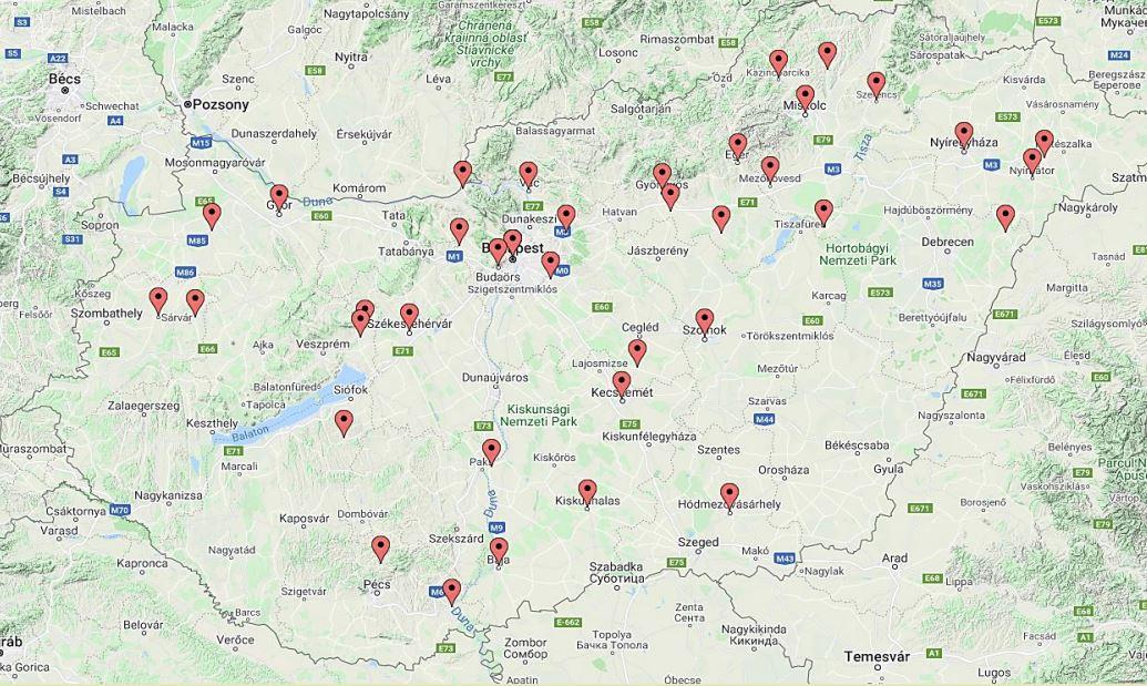 területi elhelyzekedés