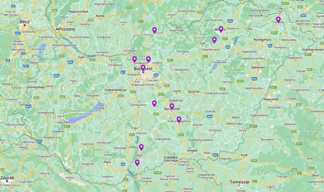 területi elhelyzekedés